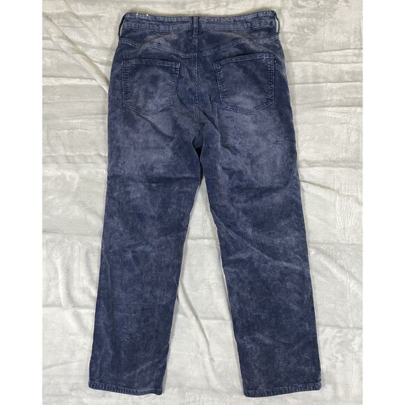 Anthropologie Pilcro 29 Corduroy Blue Jeans Straight Super Soft Modal 31” Waist - Picture 4 of 16